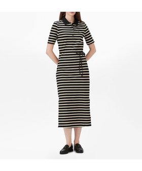 【トミーヒルフィガー/TOMMY HILFIGER】のショートスリーブミディポロワンピース 人気、トレンドファッション・服の通販 founy(ファニー) ファッション Fashion レディースファッション Ladies' Fashion Online ワンピース Dress アメリカン American クラシック Classic クール Cool ゴルフ Golf ショート Short スリット Slit スリーブ Sleeve ツイスト Twist デニム Denim モダン Modern リボン Ribbon ワンポイント One Point 人気 Popularity |ID:prp329100004598942