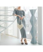 【ナチュラル ビューティー ベーシック/NATURAL BEAUTY BASIC】のサッカーオフショルIラインワンピース クロ系2|ID: prp329100004598951 ipo3291000000032690947