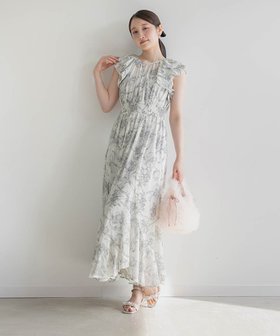 【ランダ/RANDA】のシフォンエスカルゴラインワンピース 人気、トレンドファッション・服の通販 founy(ファニー) ファッション Fashion レディースファッション Ladies' Fashion Online ワンピース Dress 2024年 2024 2024春夏・S/S Ss,Spring/Summer,2024 インナー Inner エレガント 上品 Elegant カーディガン Cardigan シャーリング Shirring ジャケット Jacket バランス Balance フィット Fit ロング Long |ID:prp329100004598977