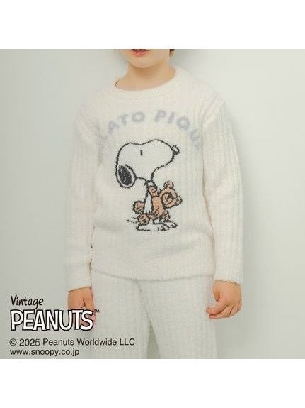 【ジェラート ピケ/gelato pique / KIDS】の【PEANUTS】【ONLINE限定カラーあり】【KIDS】SNOOPY×BEAR ジャガードプルオーバー インテリア・キッズ・メンズ・レディースファッション・服の通販 founy(ファニー) https://founy.com/ ファッション Fashion キッズファッション KIDS Children’s Clothing トップス・カットソー Tops/Tees/Kids |ID: prp329100004598979 ipo3291000000032691147