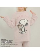 【ジェラート ピケ/gelato pique / KIDS】の【PEANUTS】【ONLINE限定カラーあり】【KIDS】SNOOPY×BEAR ジャガードプルオーバー PNK[066]|ID: prp329100004598979 ipo3291000000032691149