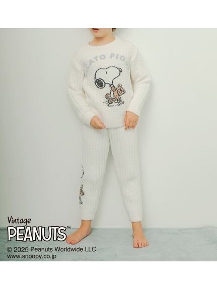 【ジェラート ピケ/gelato pique / KIDS】の【PEANUTS】【ONLINE限定カラーあり】【KIDS】SNOOPY×BEAR ジャガードロングパンツ インテリア・キッズ・メンズ・レディースファッション・服の通販 founy(ファニー) https://founy.com/ ファッション Fashion キッズファッション KIDS Children’s Clothing ボトムス Bottoms/Kids |ID: prp329100004598980 ipo3291000000032691158
