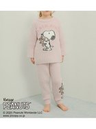 【ジェラート ピケ/gelato pique / KIDS】の【PEANUTS】【ONLINE限定カラーあり】【KIDS】SNOOPY×BEAR ジャガードロングパンツ PNK[066]|ID: prp329100004598980 ipo3291000000032691160