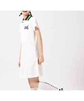 【ジャックバニー/Jack Bunny】のオクタWカノコ半袖ポロワンピース 人気、トレンドファッション・服の通販 founy(ファニー) ファッション Fashion レディースファッション Fashion for Women ワンピース Dresses ゴルフ Golf 切替 Switching, Contrast Panel 半袖 Short Sleeve, Half Sleeve 夏 Summer 軽量 Lightweight, Ultra Light |ID:prp329100004598984