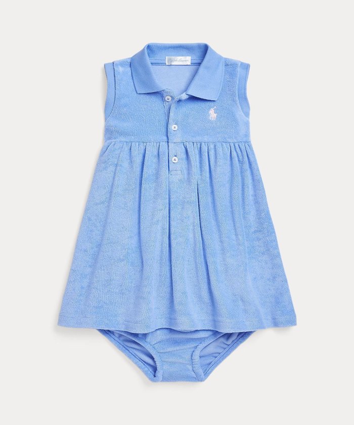【ラルフローレン/RALPH LAUREN / KIDS】の(ベビー)テリー Polo ドレス ブルマー インテリア・キッズ・メンズ・レディースファッション・服の通販 founy(ファニー) https://founy.com/ ファッション Fashion キッズファッション KIDS Children’s Clothing ワンピース Dress/Kids シャーリング Shirring ドレス Dress ノースリーブ No Sleeve ベビー Baby |ID: prp329100004598985 ipo3291000000032691229