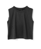 【マーコート/MARcourt】のmizuiro ind パンチングノースリーブプルオーバー ブラック|ID: prp329100004598987 ipo3291000000032691238