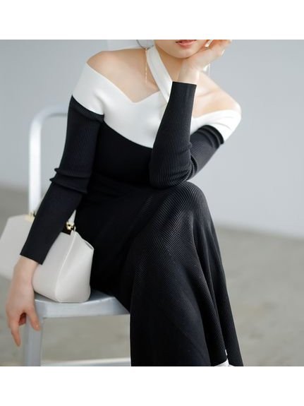 【スナイデル/SNIDEL】のフロントクロスニットワンピース インテリア・キッズ・メンズ・レディースファッション・服の通販 founy(ファニー) https://founy.com/ ファッション Fashion レディースファッション Ladies' Fashion Online ワンピース Dress ニットワンピース Knit Dresses おすすめ Recommend ウェーブ Wave オーガンジー Organdy クラシカル Classical トレンド Trend フィット Fit フロント Front リブニット Rib Knit リボン Ribbon ロング Long 人気 Popularity 定番 Standard 春 Spring |ID: prp329100004598995 ipo3291000000032691279