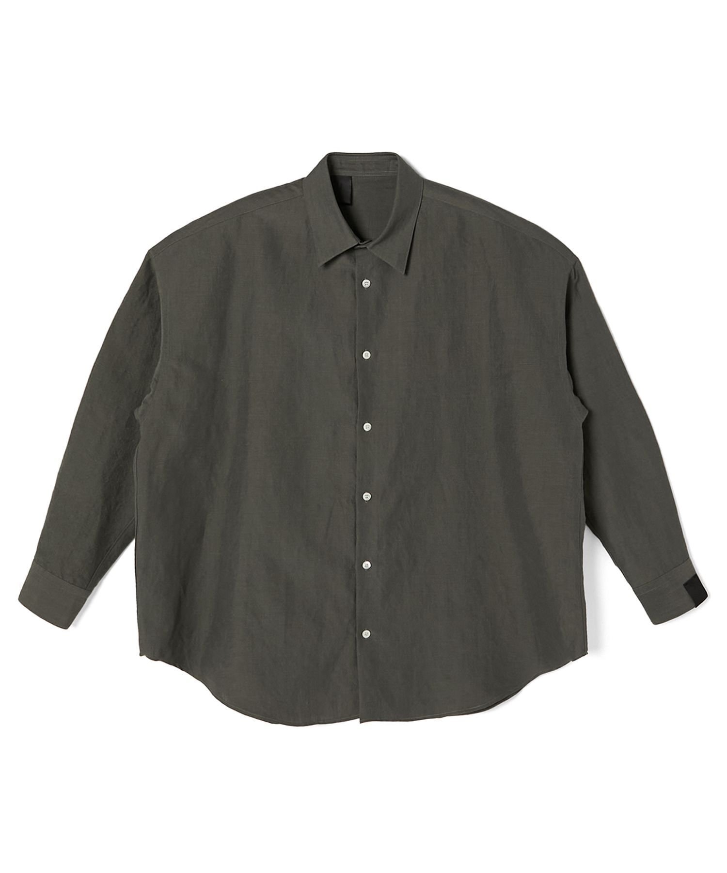 【エヌ.ハリウッド/N.HOOLYWOOD / MEN】のSHIRT インテリア・キッズ・メンズ・レディースファッション・服の通販 founy(ファニー) 　ファッション　Fashion　メンズファッション　Men's Style Online　カフス　Cuffs　コレクション　Collection　今季　This Season　ショルダー　Shoulder　シンプル　Simple　ドロップ　Drop　定番　Standard　人気　Popularity　フォルム　Form　モダン　Modern　ラウンド　Round　リネン　Linen　エレガント 上品　Elegant　GRAY|ID: prp329100004599012 ipo3291000000032691393