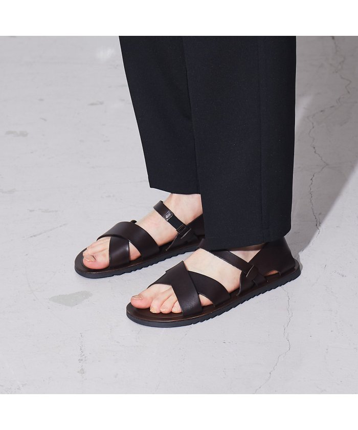 【アルフレッド バニスター/alfredoBANNISTER / MEN】の【一部店舗+WEB限定】ステップイン レザーサンダル インテリア・キッズ・メンズ・レディースファッション・服の通販 founy(ファニー) https://founy.com/ ファッション Fashion メンズファッション Men's Style Online アウトレット Outlet イタリア Italy インソール Insole オイル Oil クッション Cushion サンダル Sandals スニーカー Sneakers ヴィンテージ Vintage |ID: prp329100004599045 ipo3291000000032691682