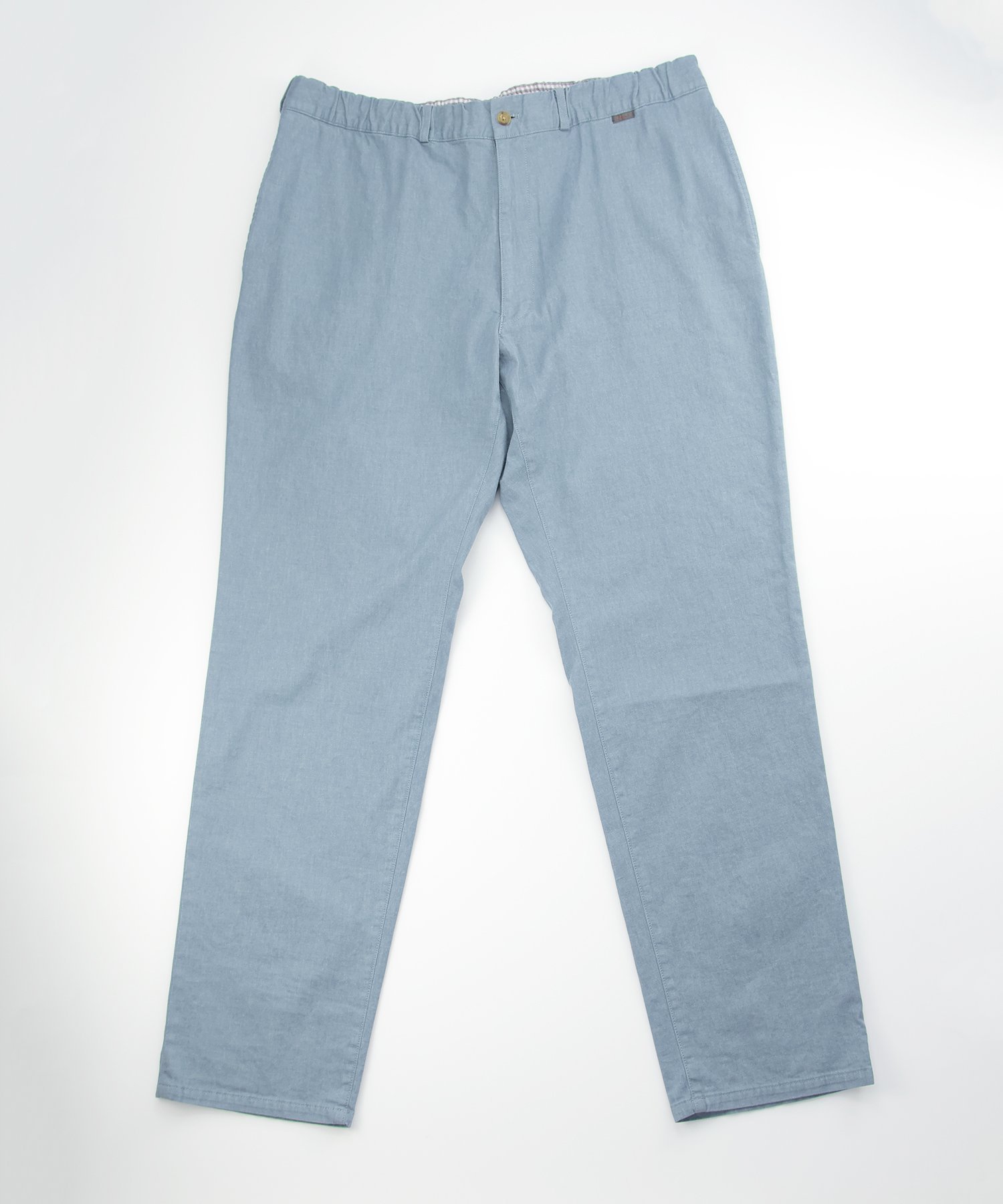 【その他のブランド/Other】のモンサンミッシェルデニム イージーパンツ インテリア・キッズ・メンズ・レディースファッション・服の通販 founy(ファニー) 　ファッション　Fashion　メンズファッション　Fashion for Men　ボトムス　Bottoms　スーピマ　Supima, Premium Cotton　ミックス　Mix, Mixed Style　リネン　Linen, Linen Fabric　ターコイズブルー|ID: prp329100004599048 ipo3291000000032972590