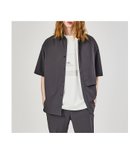 【アバハウス/ABAHOUSE / MEN】の【AH ABAHOUSE / セットアップ対応】撥水 ストレッチ 半袖シャツ チャコールグレー|ID: prp329100004599052 ipo3291000000032691758