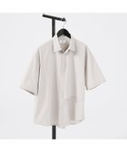 【アバハウス/ABAHOUSE / MEN】の【AH ABAHOUSE / セットアップ対応】撥水 ストレッチ 半袖シャツ ライトグレー|ID: prp329100004599052 ipo3291000000032691759