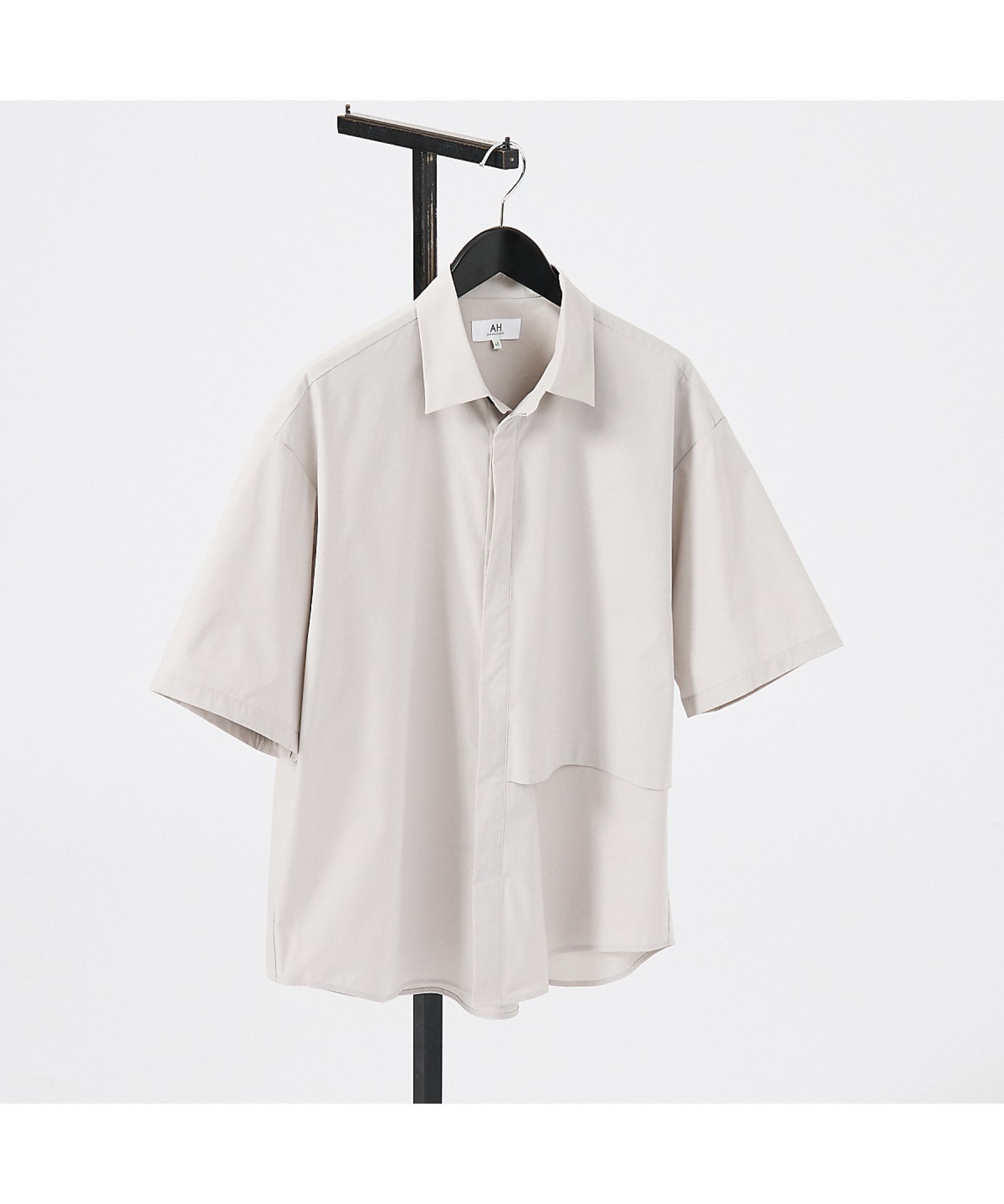 【アバハウス/ABAHOUSE / MEN】の【AH ABAHOUSE / セットアップ対応】撥水 ストレッチ 半袖シャツ インテリア・キッズ・メンズ・レディースファッション・服の通販 founy(ファニー) 　ファッション　Fashion　メンズファッション　Men's Style Online　セットアップ　Setup/Men　ジャケット　Jacket　ストレッチ　Stretch　セットアップ　Set Up　トレンド　Trend　半袖　Short Sleeve　おすすめ　Recommend　エレガント 上品　Elegant　ライトグレー|ID: prp329100004599052 ipo3291000000032691759