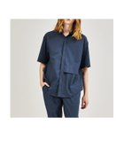 【アバハウス/ABAHOUSE / MEN】の【AH ABAHOUSE / セットアップ対応】撥水 ストレッチ 半袖シャツ ブルーグレー|ID: prp329100004599052 ipo3291000000032691762
