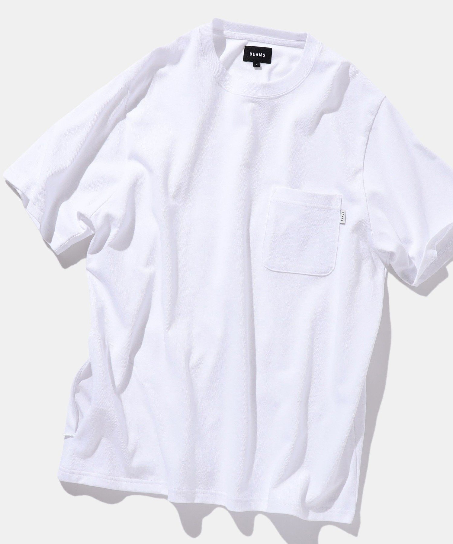 【ビームス/BEAMS / MEN】のヘビーウェイト ポケットTシャツ インテリア・キッズ・メンズ・レディースファッション・服の通販 founy(ファニー) 　ファッション　Fashion　メンズファッション　Fashion for Men　アシンメトリー　Asymmetrical Style　シンプル　Simple, Minimal　パッチ　Patch, Appliqué　フィット　Fit, Slim Fit　フラップ　Flap, Flap Pocket　ベーシック　Basic, Essential　ポケット　Pocket, Pocket Detail　ワーク　Workwear, Utility Style　WHITE|ID: prp329100004599070 ipo3291000000033338152