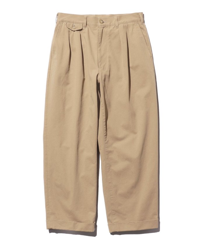 【ビームス/BEAMS / MEN】のBEAMS PLUS / ツイル 2プリーツ トラウザーズ インテリア・キッズ・メンズ・レディースファッション・服の通販 founy(ファニー) https://founy.com/ ファッション Fashion メンズファッション Men's Style Online アメリカン American コイン Coin ツイル Twill パターン Pattern プリーツ Pleats ポケット Pocket ヴィンテージ Vintage |ID: prp329100004599088 ipo3291000000032692024