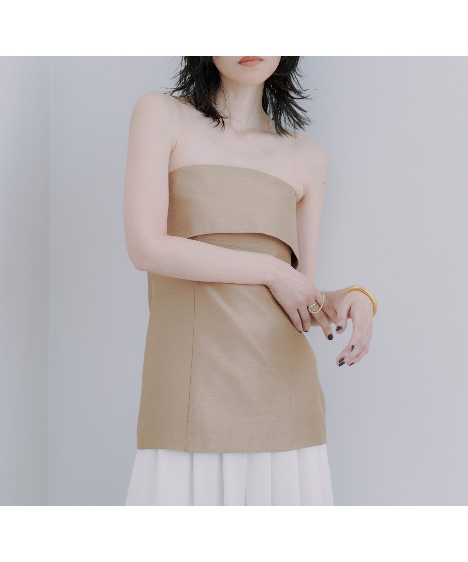 【アニュアンス/anuans】のシャンタンベアトップス 人気、トレンドファッション・服の通販 founy(ファニー) 　ファッション　Fashion　レディースファッション　Ladies' Fashion Online　トップス・カットソー　Tops/Tshirt　シャンタン　Shantung　シンプル　Simple　スタイリッシュ　Stylish　フォルム　Form　エレガント 上品　Elegant　夏　Summer　 other-1|ID: prp329100004599090 ipo3291000000032692033