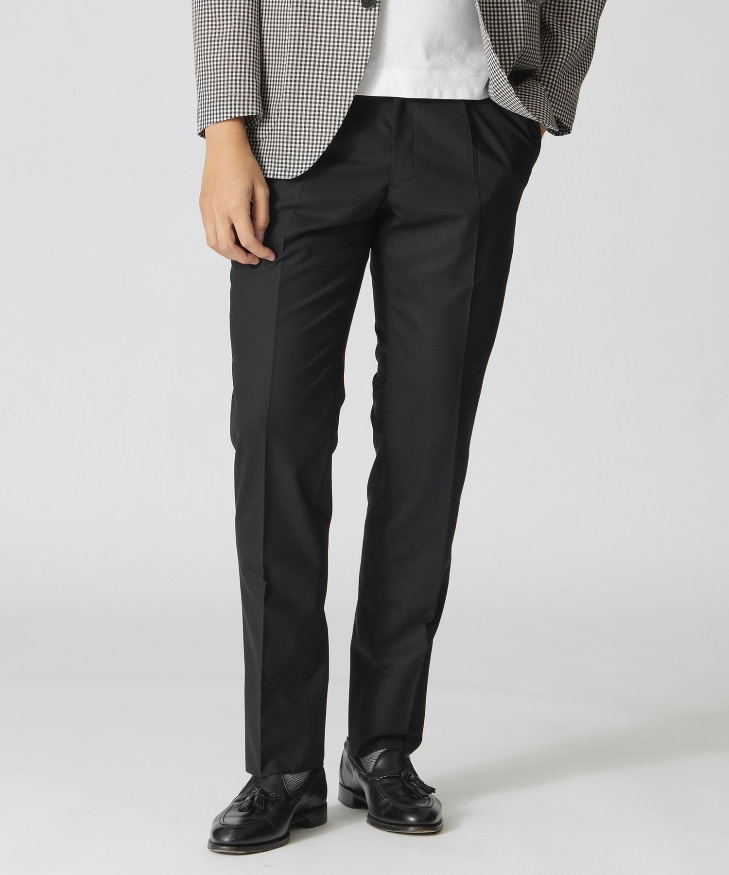 【ポール スチュアート/Paul Stuart / MEN】の【STUART S TRAVELER】シャリックストレッチトロトラウザーズ インテリア・キッズ・メンズ・レディースファッション・服の通販 founy(ファニー) 　ファッション　Fashion　メンズファッション　Men's Style Online　2025年　2025　2025春夏・S/S　Ss,Spring/Summer,2025　おすすめ　Recommend　ジャケット　Jacket　スラックス　Slacks　チェック　Check　ドローコード　Draw Cord　ビジネス 仕事 通勤　Business　夏　Summer　春　Spring　S/S・春夏　Ss・Spring/Summer　ブラック|ID: prp329100004599102 ipo3291000000032692122