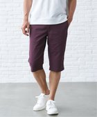 【イッカ/ikka / MEN】の6.5ドビーイージーハーフパンツ ワイン|ID: prp329100004599108 ipo3291000000032692170
