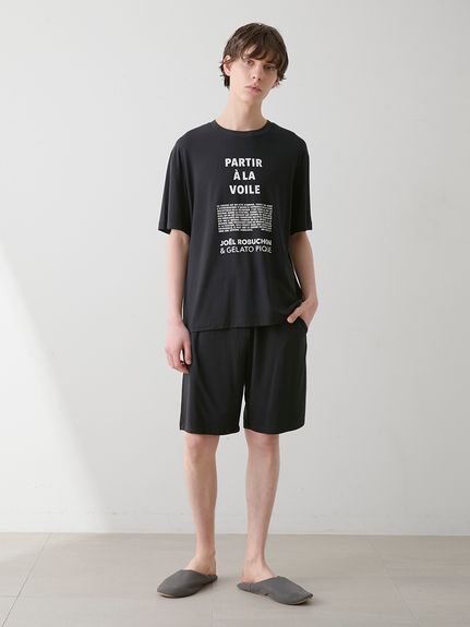 【ジェラートピケ オム/GELATO PIQUE HOMME / MEN】の【JOEL ROBUCHON】【HOMME】【接触冷感】ワンポイントハーフパンツ インテリア・キッズ・メンズ・レディースファッション・服の通販 founy(ファニー) https://founy.com/ ファッション Fashion メンズファッション Men's Style Online ボトムス Bottoms/Men ハーフ / ショートパンツ Short Pants なめらか Smooth カットソー Cut And Sew コレクション Collection シルク Silk ハーフ Half プリント Print ポケット Pocket 人気 Popularity 夏 Summer |ID: prp329100004599110 ipo3291000000032692175