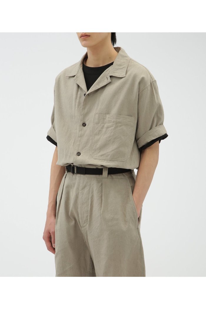 【マーガレット ハウエル/MARGARET HOWELL / MEN】のFADED LINEN COTTON PLAINWEAVE SHIRT インテリア・キッズ・メンズ・レディースファッション・服の通販 founy(ファニー) https://founy.com/ ファッション Fashion メンズファッション Men's Style Online ポケット Pocket ミックス Mix リネン Linen ヴィンテージ Vintage 夏 Summer |ID: prp329100004599116 ipo3291000000032692215
