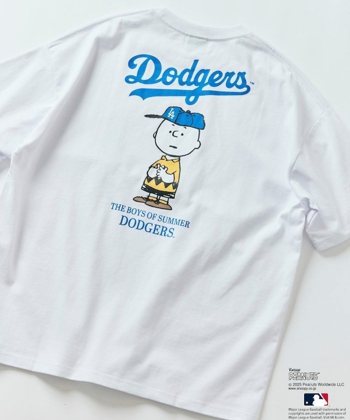 【その他のブランド/Other】のPEANUTS×MLB 別注 ビッグシルエット バックプリント Tシャツ / DODGERS 【限定展開】 25SS インテリア・キッズ・メンズ・レディースファッション・服の通販 founy(ファニー) https://founy.com/ ファッション Fashion メンズファッション Men's Style Online 2025年 2025 2025春夏・S/S Ss,Spring/Summer,2025 おすすめ Recommend キャップ Cap グラフィック Graphic コラボ Collaboration シンプル Simple デニム Denim ビッグ Big フロント Front プリント Print ボトム Bottom ワンポイント One Point 人気 Popularity 別注 Special Order 夏 Summer 定番 Standard S/S・春夏 Ss・Spring/Summer |ID: prp329100004599118 ipo3291000000032692228