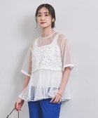 【その他のブランド/Other】のエンブロイダリー プリーツ ブラウス WHITE|ID: prp329100004599119 ipo3291000000033001755