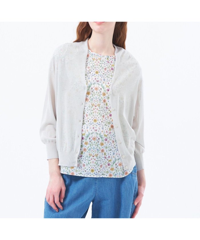 【マッキントッシュ フィロソフィー/MACKINTOSH PHILOSOPHY】のHEAVENLY ドルマンニットカーディガン インテリア・キッズ・メンズ・レディースファッション・服の通販 founy(ファニー) https://founy.com/ ファッション Fashion レディースファッション Ladies' Fashion Online トップス・カットソー Tops/Tshirt ニット Knit Tops カーディガン Cardigans おすすめ Recommend インナー Inner カーディガン Cardigan シアー Sheer 夏 Summer 春 Spring 秋 Autumn/Fall |ID: prp329100004599121 ipo3291000000032692251