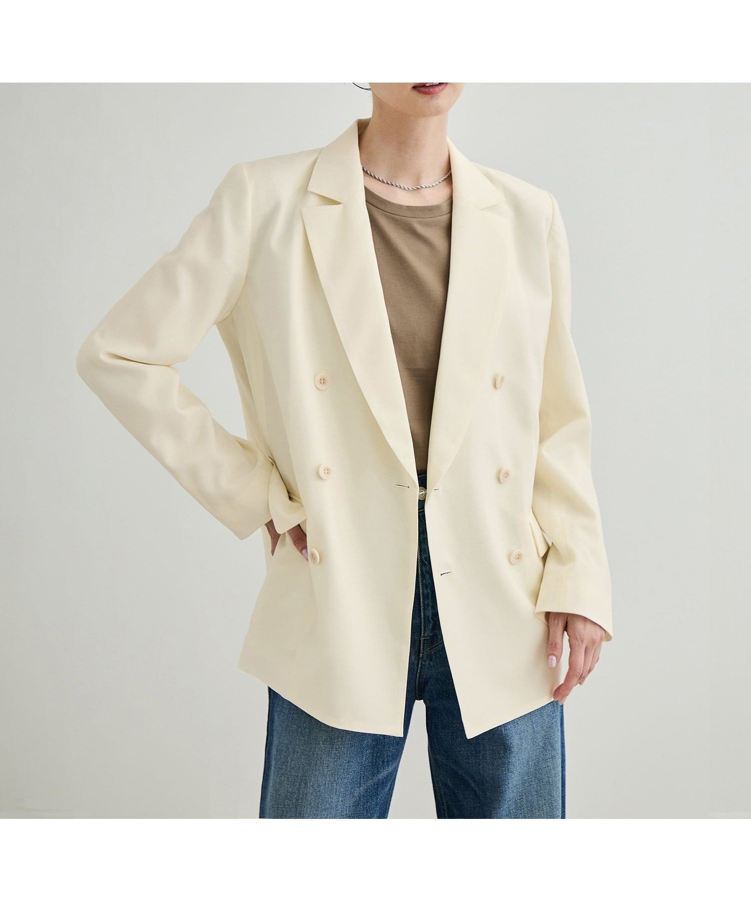 【ロペ/ROPE'】の【撥水】ウールテーラードジャケット【一部セットアップ対応】 人気、トレンドファッション・服の通販 founy(ファニー) 　ファッション　Fashion　レディースファッション　Fashion for Women　アウター　Coat / Outerwear Collection　レディースジャケット・軽アウター　Jackets　テーラードジャケット / 通勤・きれいめスタイル　Tailored Jackets & Blazers　おすすめ　Recommended / Our Picks　カーディガン　Cardigan, Knitwear　ジャケット　Jacket, Outerwear　セットアップ　Set-Up, Coordinated Outfit　ベーシック　Basic, Essential　ボトム　Bottoms, Lower Wear　ポケット　Pocket, Pocket Detail　 other-1|ID: prp329100004599122 ipo3291000000032692257