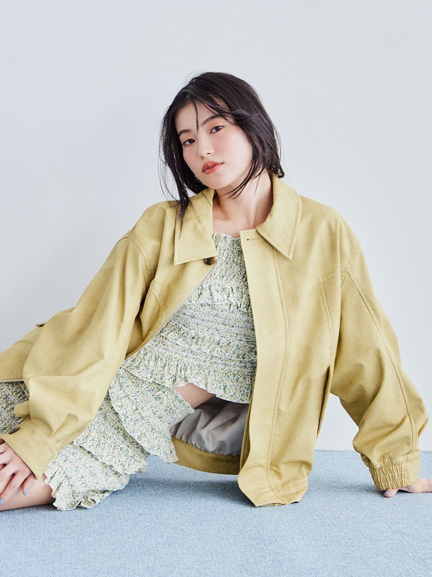 【リリーブラウン/Lily Brown】のバリエーションオーバーフィットパフブルゾン 人気、トレンドファッション・服の通販 founy(ファニー) 　ファッション　Fashion　レディースファッション　Ladies' Fashion Online　アウター　Coat Outerwear　ブルゾン　Blouson/Jackets　4月号　April Issue　クラシカル　Classical　スウェード　Suede　ツイル　Twill　デニム　Denim　トレンチ　Trench　トレンド　Trend　ファブリック　Fabric　フォルム　Form　ベスト　Vest　ヨーク　Yoke　ヴィンテージ　Vintage　雑誌　Magazine　 other-1|ID: prp329100004599139 ipo3291000000032692424