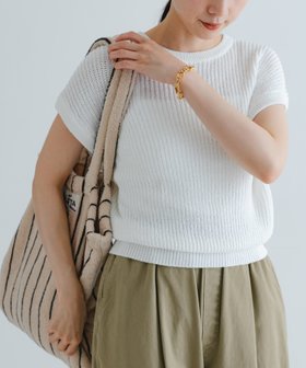 【アーバンリサーチ/URBAN RESEARCH】のペーパーヤーンフレンチスリーブニット 人気、トレンドファッション・服の通販 founy(ファニー) ファッション Fashion レディースファッション Ladies' Fashion Online トップス・カットソー Tops/Tshirt ニット Knit Tops 2025年 2025 2025春夏・S/S Ss,Spring/Summer,2025 おすすめ Recommend キャミワンピース Cami Dress スラックス Slacks スリーブ Sleeve デニム Denim フレンチ French ベーシック Basic 夏 Summer S/S・春夏 Ss・Spring/Summer |ID:prp329100004599142