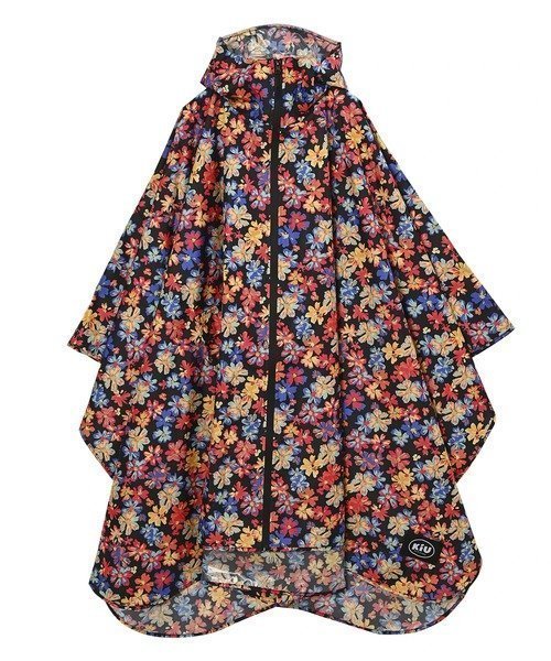 【ゴースローキャラバン/go slow caravan】のKiU/キウ RAIN PONCHO 2ND インテリア・キッズ・メンズ・レディースファッション・服の通販 founy(ファニー) 　ファッション　Fashion　レディースファッション　Ladies' Fashion Online　アウトドア　Outdoor　ドローコード　Draw Cord　ハイネック　High Neck　ポケット　Pocket　ポンチョ　Poncho　定番　Standard　柄1|ID: prp329100004599169 ipo3291000000032692760