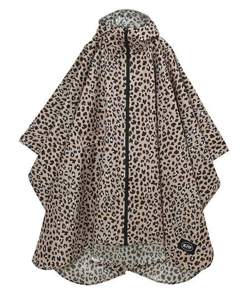 【ゴースローキャラバン/go slow caravan】のKiU/キウ RAIN PONCHO 2ND インテリア・キッズ・メンズ・レディースファッション・服の通販 founy(ファニー) 　ファッション　Fashion　レディースファッション　Ladies' Fashion Online　アウトドア　Outdoor　ドローコード　Draw Cord　ハイネック　High Neck　ポケット　Pocket　ポンチョ　Poncho　定番　Standard　レパード|ID: prp329100004599169 ipo3291000000032692763