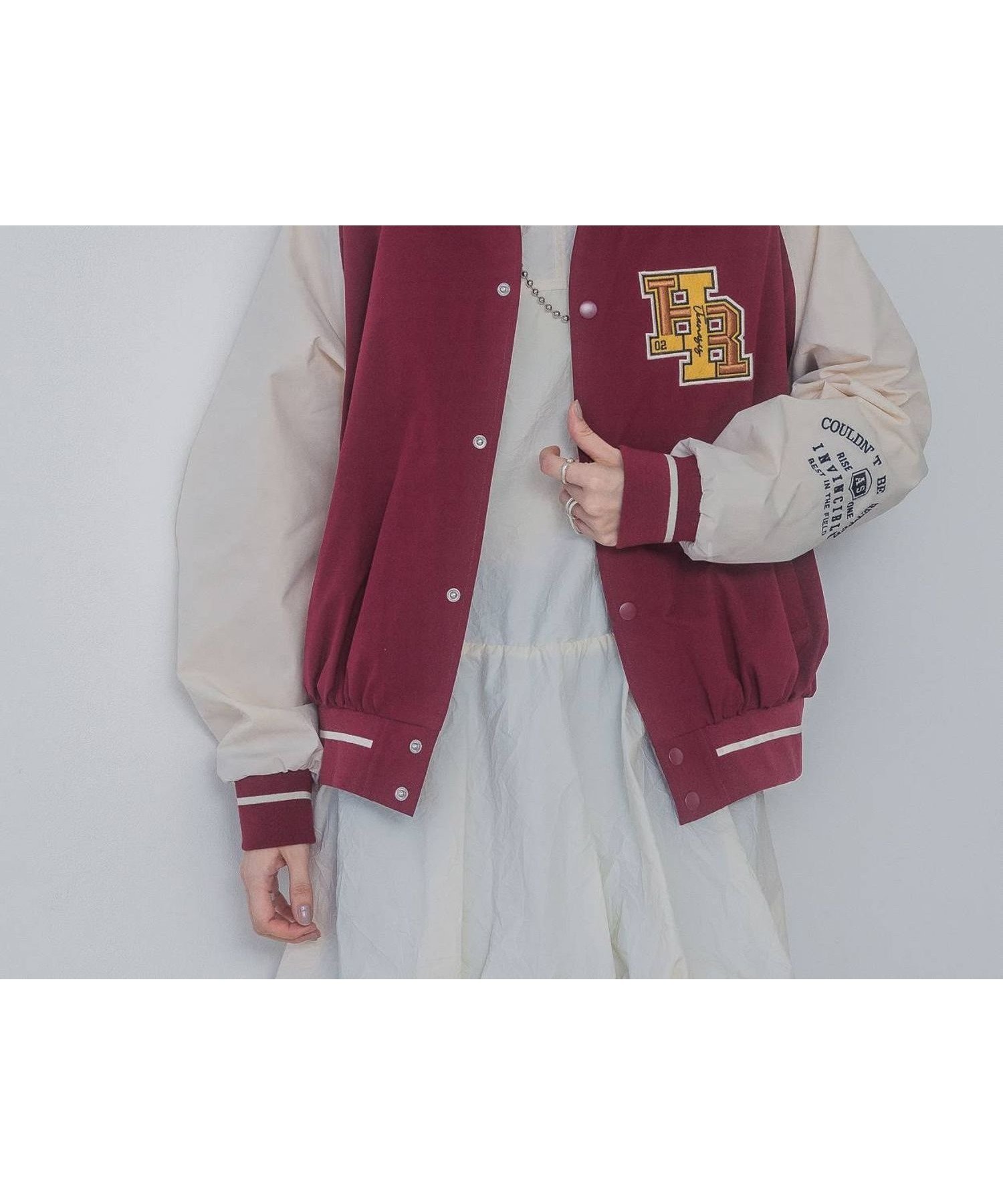 【ジーナシス/JEANASiS】のブロックカラースタジャン インテリア・キッズ・メンズ・レディースファッション・服の通販 founy(ファニー) 　ファッション　Fashion　レディースファッション　Ladies' Fashion Online　コンパクト　Compact　ストレッチ　Stretch　デニム　Denim　ボトム　Bottom　ワイド　Wide　レッド系その他|ID: prp329100004599174 ipo3291000000032692810
