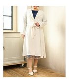 【その他のブランド/Other】のサテンノーカラーロングトレンチコート ベージュ|ID: prp329100004599179 ipo3291000000032692871