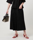 【ユナイテッドアローズ/UNITED ARROWS】のグレインゴムキュロットパンツ - ウォッシャブル - 人気、トレンドファッション・服の通販 founy(ファニー) ファッション Fashion レディースファッション Ladies' Fashion Online スカート Skirt おすすめ Recommend ウォッシャブル Washable キュロット Culottes シンプル Simple セットアップ Set Up バランス Balance フラワー Flower ポケット Pocket リラックス Relax エレガント 上品 Elegant 夏 Summer thumbnail BLACK|ID: prp329100004599184 ipo3291000000032693001