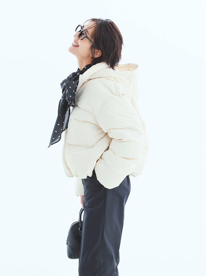 【ミラオーウェン/Mila Owen】の【WEB限定カラー】フレンチダウンジャケット インテリア・キッズ・メンズ・レディースファッション・服の通販 founy(ファニー) 　ファッション　Fashion　レディースファッション　Fashion for Women　アウター　Coat / Outerwear Collection　レディースジャケット・軽アウター　Jackets　ジャケット　Jacket, Outerwear　ダウン　Down, Puffer　フェザー　Feather, Feather Detail　フランス　France, French　フレンチ　French, French Style　ベーシック　Basic, Essential　エレガント 上品　Elegant　軽量　Lightweight, Ultra Light　IVR[003]|ID: prp329100004599206 ipo3291000000032693178