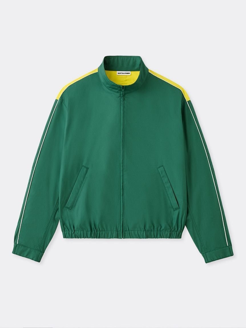 【その他のブランド/Other】のTRACK SHIRT BLOUSON インテリア・キッズ・メンズ・レディースファッション・服の通販 founy(ファニー) 　ファッション　Fashion　レディースファッション　Fashion for Women　アウター　Coat / Outerwear Collection　ブルゾンジャケット・スポーティアウター　Blouson Jackets　トップス・カットソー　Cut & Sew Tops　シャツ・ブラウス・オフィスカジュアル　Elegant Blouses & Button-Ups　イエロー　Yellow　パイピング　Piping, Trim Design　ブルゾン　Blouson, Bomber Jacket　ポケット　Pocket, Pocket Detail　GRN[024]|ID: prp329100004599209 ipo3291000000032693198
