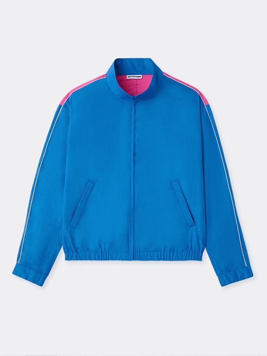 【その他のブランド/Other】のTRACK SHIRT BLOUSON インテリア・キッズ・メンズ・レディースファッション・服の通販 founy(ファニー) 　ファッション　Fashion　レディースファッション　Fashion for Women　アウター　Coat / Outerwear Collection　ブルゾンジャケット・スポーティアウター　Blouson Jackets　トップス・カットソー　Cut & Sew Tops　シャツ・ブラウス・オフィスカジュアル　Elegant Blouses & Button-Ups　イエロー　Yellow　パイピング　Piping, Trim Design　ブルゾン　Blouson, Bomber Jacket　ポケット　Pocket, Pocket Detail　BLU[086]|ID: prp329100004599209 ipo3291000000032693199