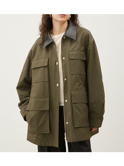 【ミラオーウェン/Mila Owen】のハーフ丈ハンティングジャケット インテリア・キッズ・メンズ・レディースファッション・服の通販 founy(ファニー) https://founy.com/ ファッション Fashion レディースファッション Fashion for Women アウター Coat / Outerwear Collection レディースジャケット・軽アウター Jackets おすすめ Recommended / Our Picks アウトドア Outdoor Clothing エレガント 上品 Elegant ジャケット Jacket, Outerwear スタイリッシュ Stylish, Fashionable ストレート Straight, Straight Cut トレンド Trend, Trending Now ハーフ Half, Half-Length ベーシック Basic, Essential ポケット Pocket, Pocket Detail ワーク Workwear, Utility Style 今季 This Season, Current Season 定番 Standard, Basic Item |ID: prp329100004599223 ipo3291000000032693281