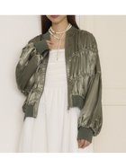 【ファーファー/FURFUR】の【WEB・一部店舗限定カラー】ギャザーMA1ブルゾン 人気、トレンドファッション・服の通販 founy(ファニー) ファッション Fashion レディースファッション Fashion for Women アウター Coat / Outerwear Collection ブルゾンジャケット・スポーティアウター Blouson Jackets ギャザー Gathered, Ruffled サテン Satin, Glossy Fabric フェミニン Feminine, Girly ブルゾン Blouson, Bomber Jacket ボトム Bottoms, Lower Wear thumbnail KKI[026]|ID: prp329100004599225 ipo3291000000032693291