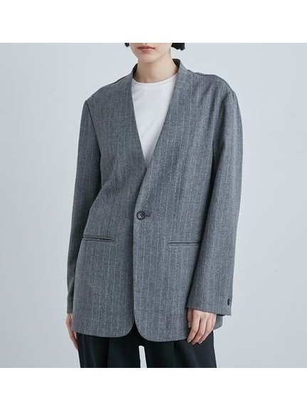 【ミースロエ/MIESROHE】のボクシーノーカラーJK インテリア・キッズ・メンズ・レディースファッション・服の通販 founy(ファニー) https://founy.com/ 雑誌掲載アイテム Magazine Items ファッション雑誌 Fashion Magazines オッジ Oggi クラッシィ CLASSY. ファッション Fashion レディースファッション Ladies' Fashion Online 4月号 April Issue 5月号 May Issue カーディガン Cardigan シンプル Simple ジャケット Jacket ストライプ Stripe テクスチャー Texture ポケット Pocket 雑誌 Magazine |ID: prp329100004599234 ipo3291000000032693361