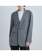 【ミースロエ/MIESROHE】のボクシーノーカラーJK GRY[006]|ID: prp329100004599234 ipo3291000000032693362