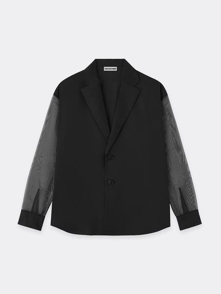 【その他のブランド/Other】のORGANZA SLEEVE SHIRT JACKET インテリア・キッズ・メンズ・レディースファッション・服の通販 founy(ファニー) https://founy.com/ ファッション Fashion レディースファッション Fashion for Women アウター Coat / Outerwear Collection レディースジャケット・軽アウター Jackets トップス・カットソー Cut & Sew Tops シャツ・ブラウス・オフィスカジュアル Elegant Blouses & Button-Ups オーガンジー Organza Fabric タイプライター Typewriter Fabric, Crisp Cotton |ID: prp329100004599236 ipo3291000000032693367