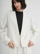【スタイリング/styling】のノーカラースーツジャケット WHT[001]|ID: prp329100004599239 ipo3291000000032693384
