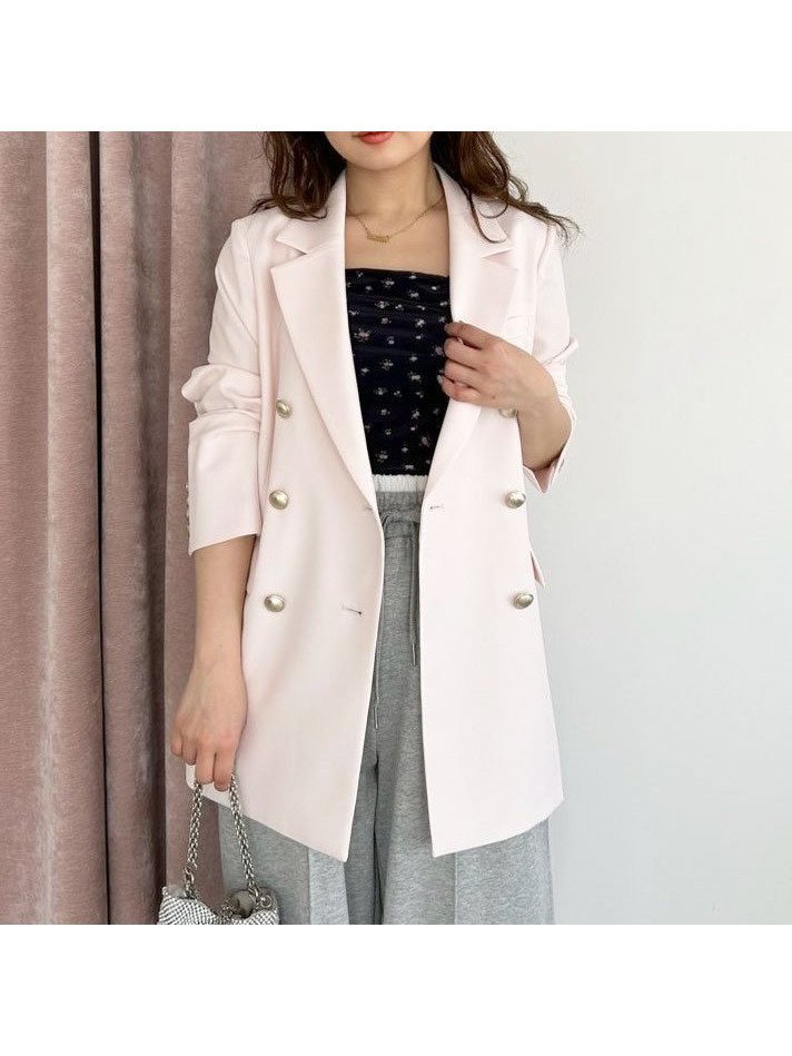 【リリーブラウン/Lily Brown】のスプリングベーシックジャケット インテリア・キッズ・メンズ・レディースファッション・服の通販 founy(ファニー) 　ファッション　Fashion　レディースファッション　Ladies' Fashion Online　アウター　Coat Outerwear　ジャケット　Jackets　シンプル　Simple　ジャケット　Jacket　ベーシック　Basic　エレガント 上品　Elegant　夏　Summer　春　Spring　S/S・春夏　Ss・Spring/Summer　LPNK[061]|ID: prp329100004599241 ipo3291000000032693398