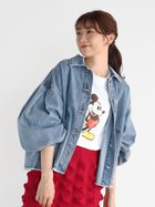 【ヴァン/Vin】のボリュームスリーブデニムジャケット ブルー|ID: prp329100004599246 ipo3291000000032693436