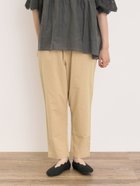 【サマンサモスモス/Samansa Mos2】の【クールコットン】柄アソートテーパードパンツ ≪M/Lサイズ≫ 人気、トレンドファッション・服の通販 founy(ファニー) ファッション Fashion レディースファッション Ladies' Fashion Online パンツ Pants thumbnail ベージュ|ID: prp329100004599275 ipo3291000000032693627