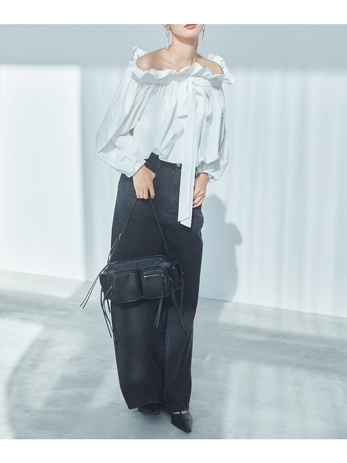 【フレイ アイディー/FRAY I.D】のハイウエストワイドデニムパンツ インテリア・キッズ・メンズ・レディースファッション・服の通販 founy(ファニー) https://founy.com/ 雑誌掲載アイテム Magazine Items ファッション雑誌 Fashion Magazines ビジンヒャッカ 美人百花 ファッション Fashion レディースファッション Ladies' Fashion Online パンツ Pants デニムパンツ Denim Pants 6月号 June Issue ウォッシュ Wash ストレート Straight デニム Denim バランス Balance ワイド Wide 切替 Switching 雑誌 Magazine |ID: prp329100004599284 ipo3291000000032693669