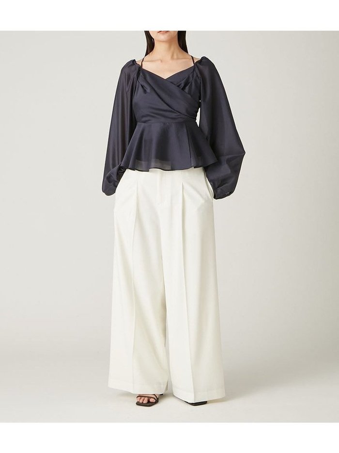 【フレイ アイディー/FRAY I.D】のハイウエストワンタックワイドパンツ インテリア・キッズ・メンズ・レディースファッション・服の通販 founy(ファニー) https://founy.com/ 雑誌掲載アイテム Magazine Items ファッション雑誌 Fashion Magazines ストーリィ STORY ファッション Fashion レディースファッション Ladies' Fashion Online パンツ Pants 3月号 March Issue スマート Smart センター Center バランス Balance ワイド Wide エレガント 上品 Elegant 雑誌 Magazine |ID: prp329100004599289 ipo3291000000032693701